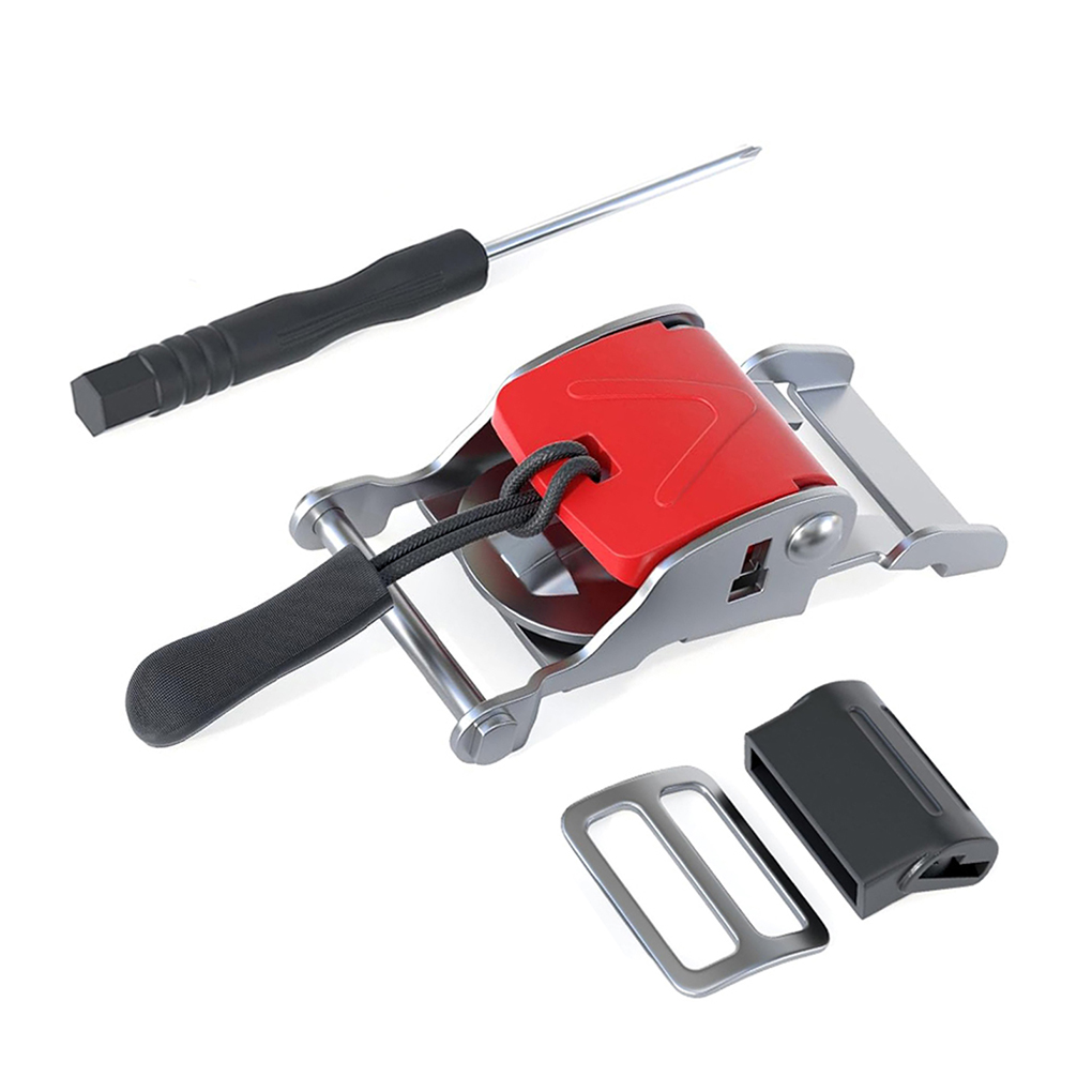 Quick Release Buckle Motorcycle Helmet - ชุดตัวล็อคแบบปลดเร็วสำหรับหมวกกันน็อคน้ำหนักเบา อุปกรณ์เสริมสำหรับหมวกกันน็อคมอเตอร์ไซค์