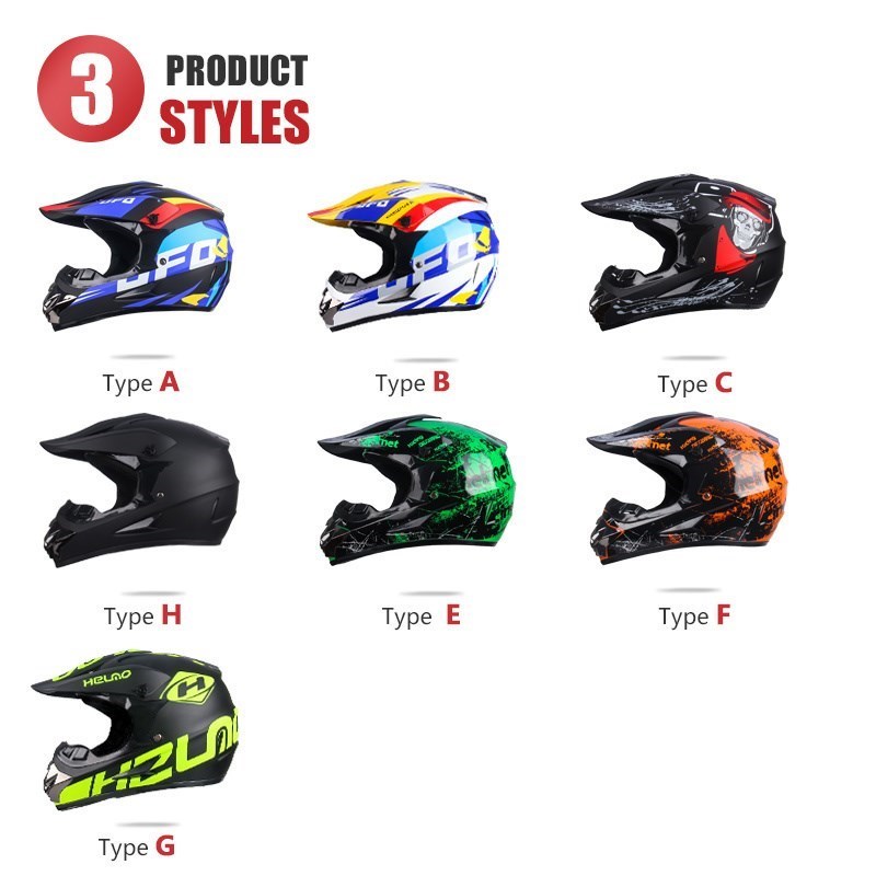 ฟรีผู้ใหญ่เด็กมืออาชีพ Off-Roa - Full Face Motorcycle Helmet With Bluetooth บทวิจารณ์และราคา