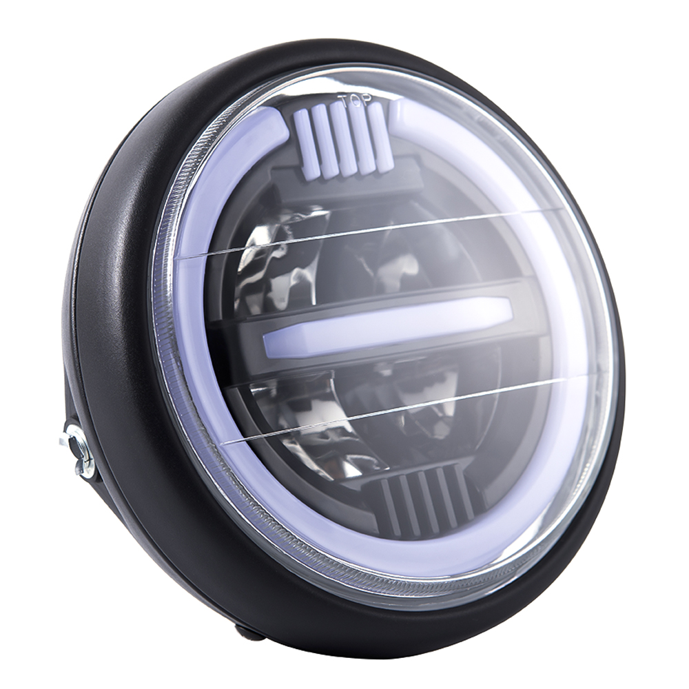 ไฟหน้ามอเตอร์ไซค์แบบยูนิเวอร์แ - Universal Motorcycle Led Headlight Projector บทวิจารณ์และราคา