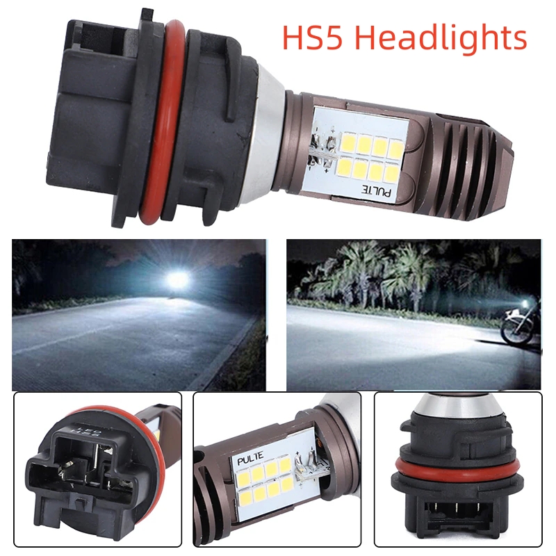 หลอดไฟหน้ารถจักรยานยนต์อเนกประ - Universal Motorcycle Led Headlight Projector บทวิจารณ์และราคา