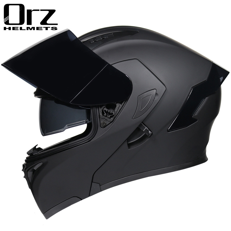 หมวกกันน็อคมอเตอร์ไซค์แบบแยกส่ - Modular Flip Up Motorcycle Helmet Dot Approved บทวิจารณ์และราคา