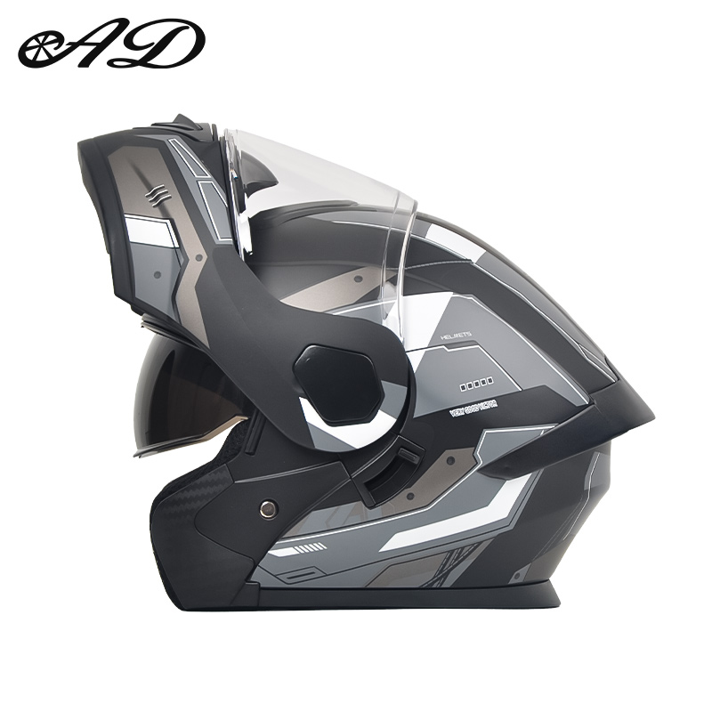 หมวกกันน็อคแบบเปิดหน้า Dot Cer - Full Face Motorcycle Helmet With Bluetooth บทวิจารณ์และราคา