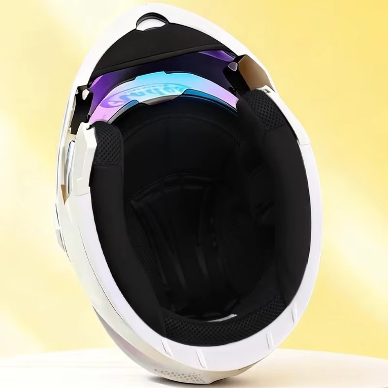 หมวกกันน็อคมอเตอร์ไซค์แบบเปิดห - Modular Flip Up Motorcycle Helmet Dot Approved บทวิจารณ์และราคา