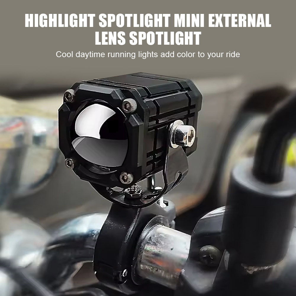 ไฟ LED สำหรับมอเตอร์ไซค์ กันน้ - Universal Motorcycle Led Headlight Projector บทวิจารณ์และราคา